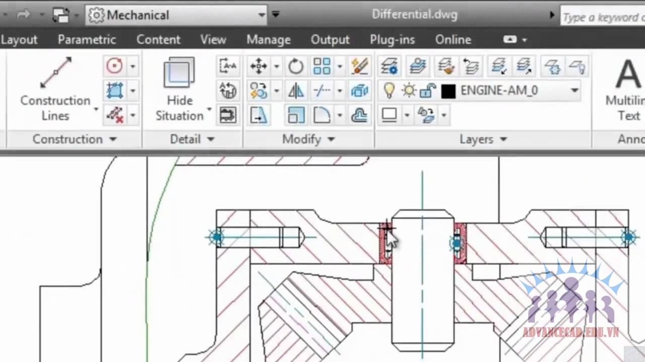 đào tạo autocad,tự học autocad, khóa học autocad